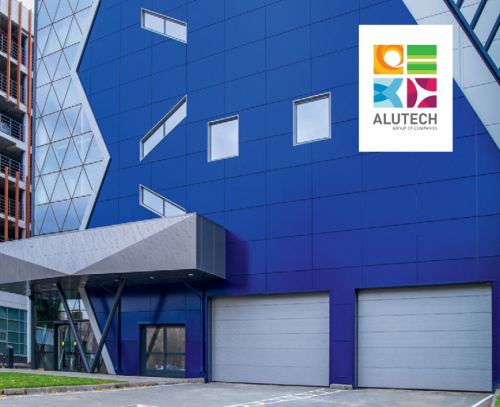 Промышленные секционные ворота ALUTECH ProPlus Ш-1875мм В-6000мм. Торсионные пружины. фото
