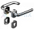 DoorHan DH25134R: Ручка со спиральной пружиной для калитки секционных ворот. Правая фото