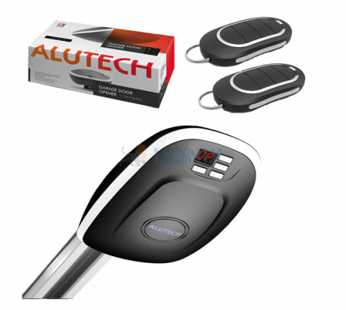 Комплект электропривода ALUTECH LG-500 для гаражных секционных ворот высотой до 2,7м. - ременная рейка фото