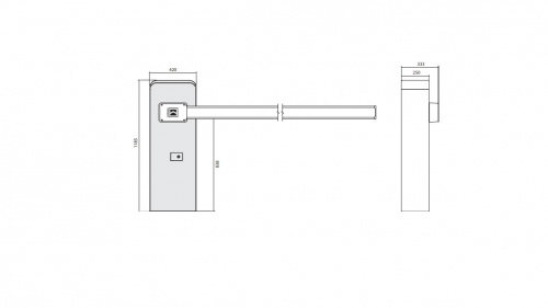 Комплект автоматического шлагбаума COMUNELLO  LT600KIT серия LIMIT (проезд до 6 м.)   фото