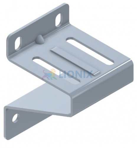 ALUTECH:  406136656 - Кронштейн боковой   RBI123 (цв. YW355F) для промышленных ворот фото