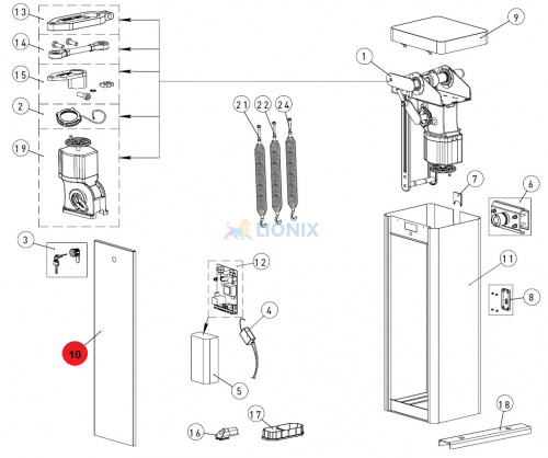 AN-MOTORS ASB.6.10-K: Крышка боковая фото