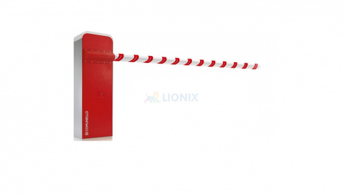 Комплект автоматического шлагбаума COMUNELLO  LT600KIT серия LIMIT (проезд до 6 м.)  круглая рейка фото